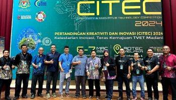 TEAM INOVASI ILP KUANTAN CEMERLANG DI CITEC 2024