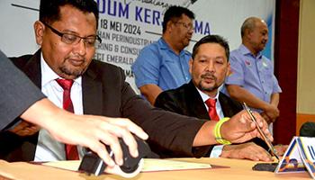 MAJLIS MENANDATANGANI MEMORANDUM KERJASAMA