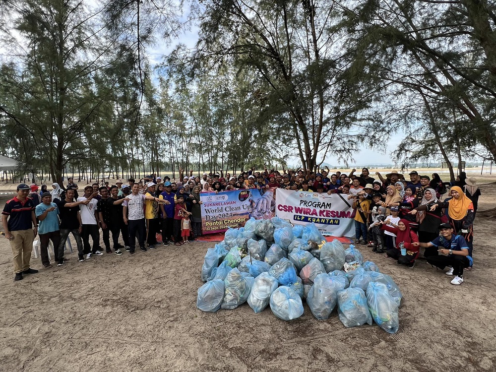 CSR Wira Kesuma - Pembersihan Pantai Terpanjang Malaysia Book Of Record 2024